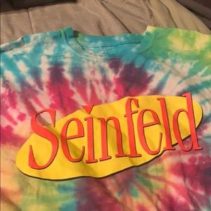 Seinfeld tie dye t-shirt dress